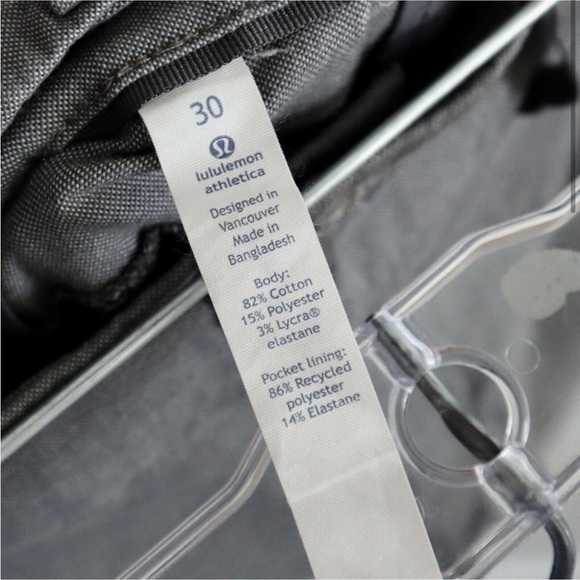 Men's Lululemon The Works Short Quick Oxford 11" Size 30 - Picture 3 of 3